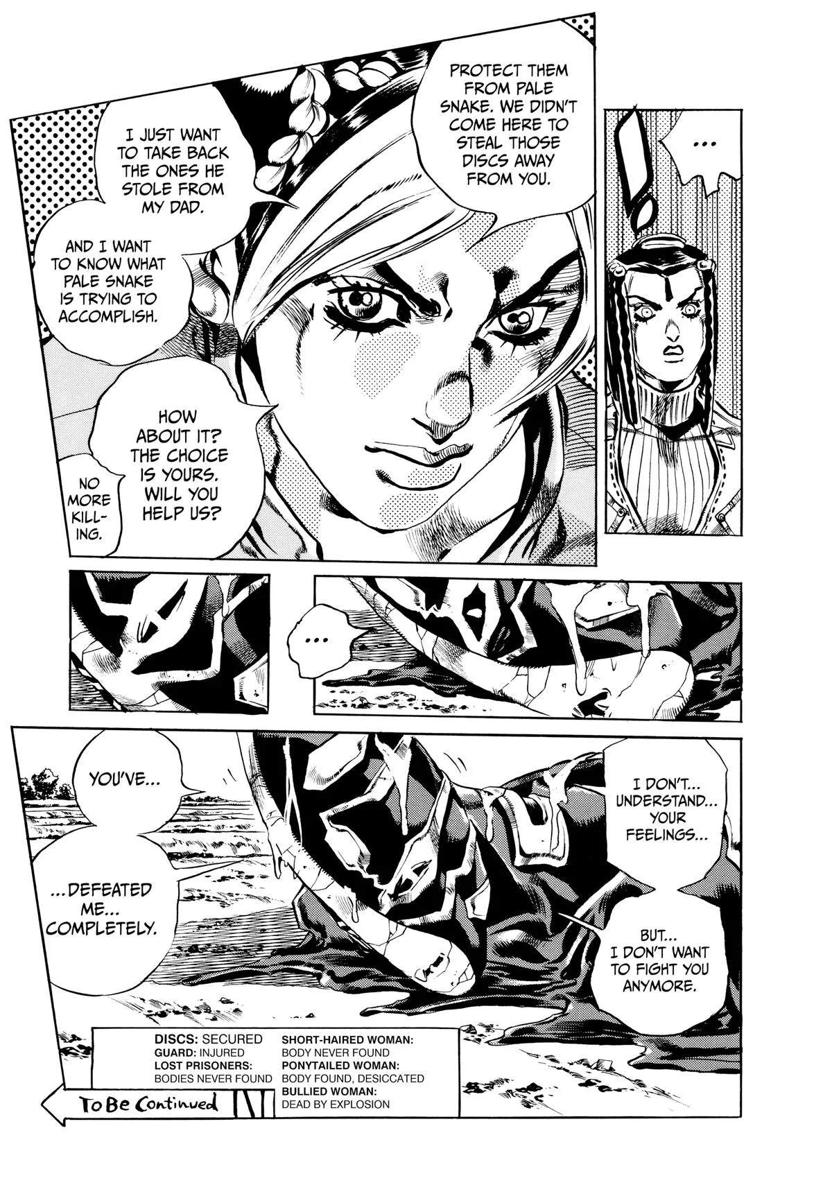 JoJo's Bizarre Adventure - Part 6 - Stone Ocean, chapter 32, page 18