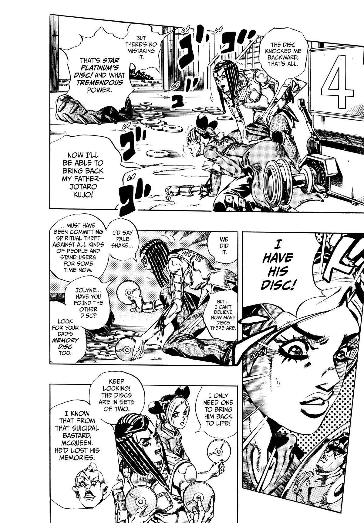 JoJo's Bizarre Adventure - Part 6 - Stone Ocean, chapter 33, page 4