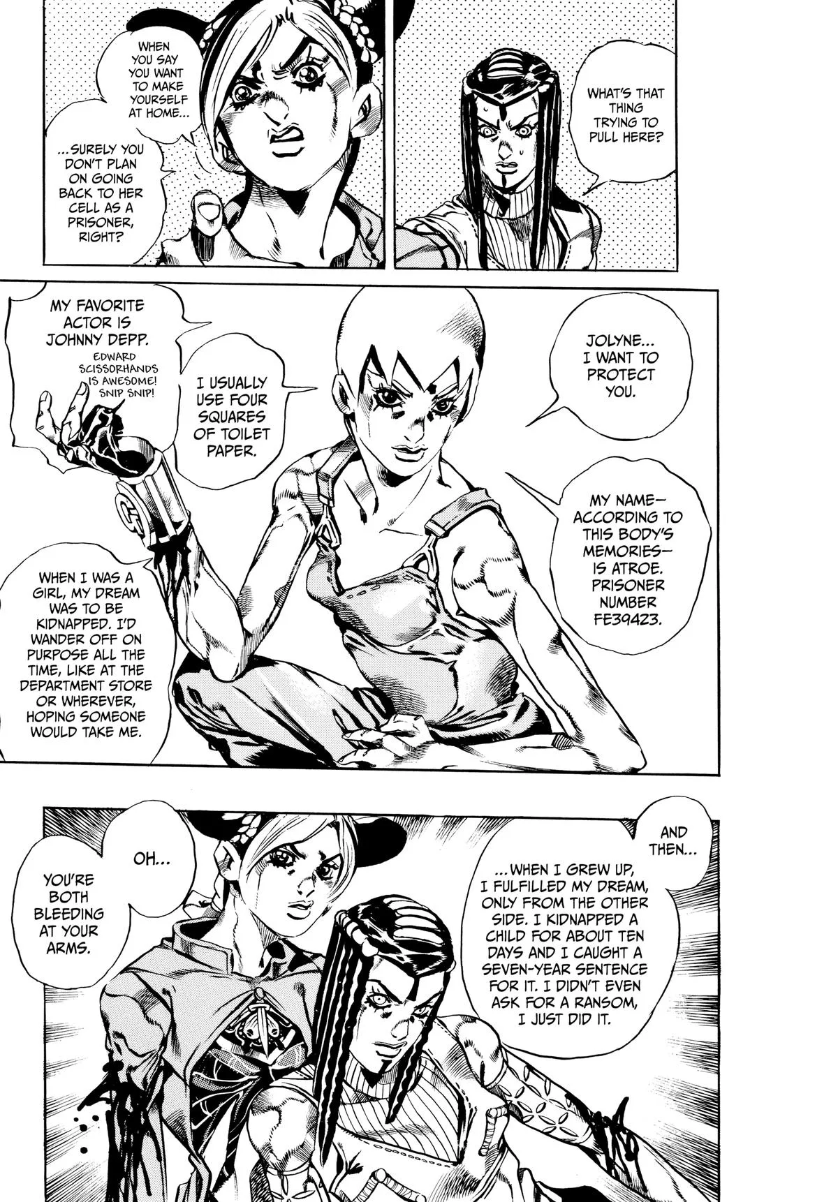 JoJo's Bizarre Adventure - Part 6 - Stone Ocean, chapter 33, page 6