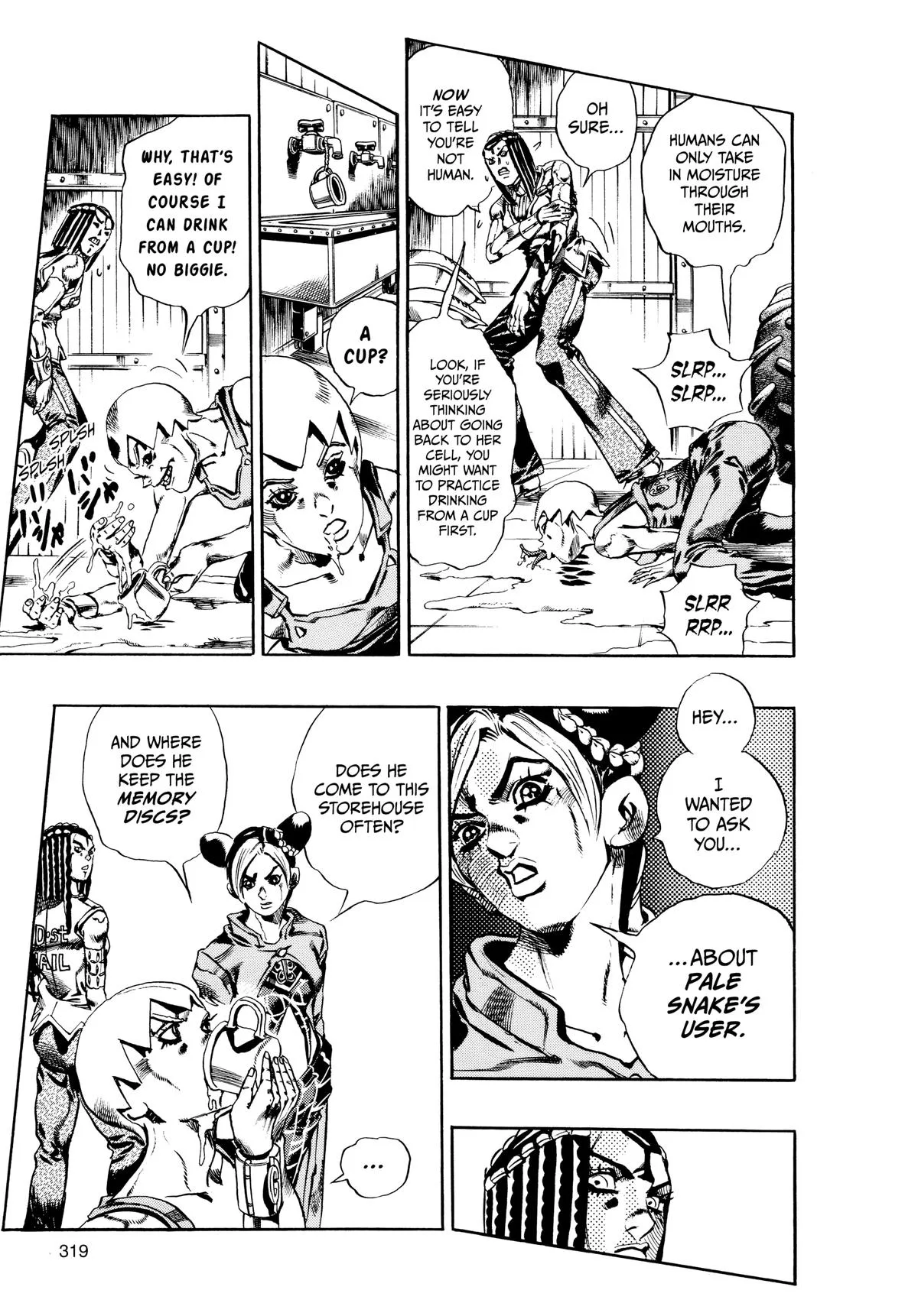 JoJo's Bizarre Adventure - Part 6 - Stone Ocean, chapter 33, page 8