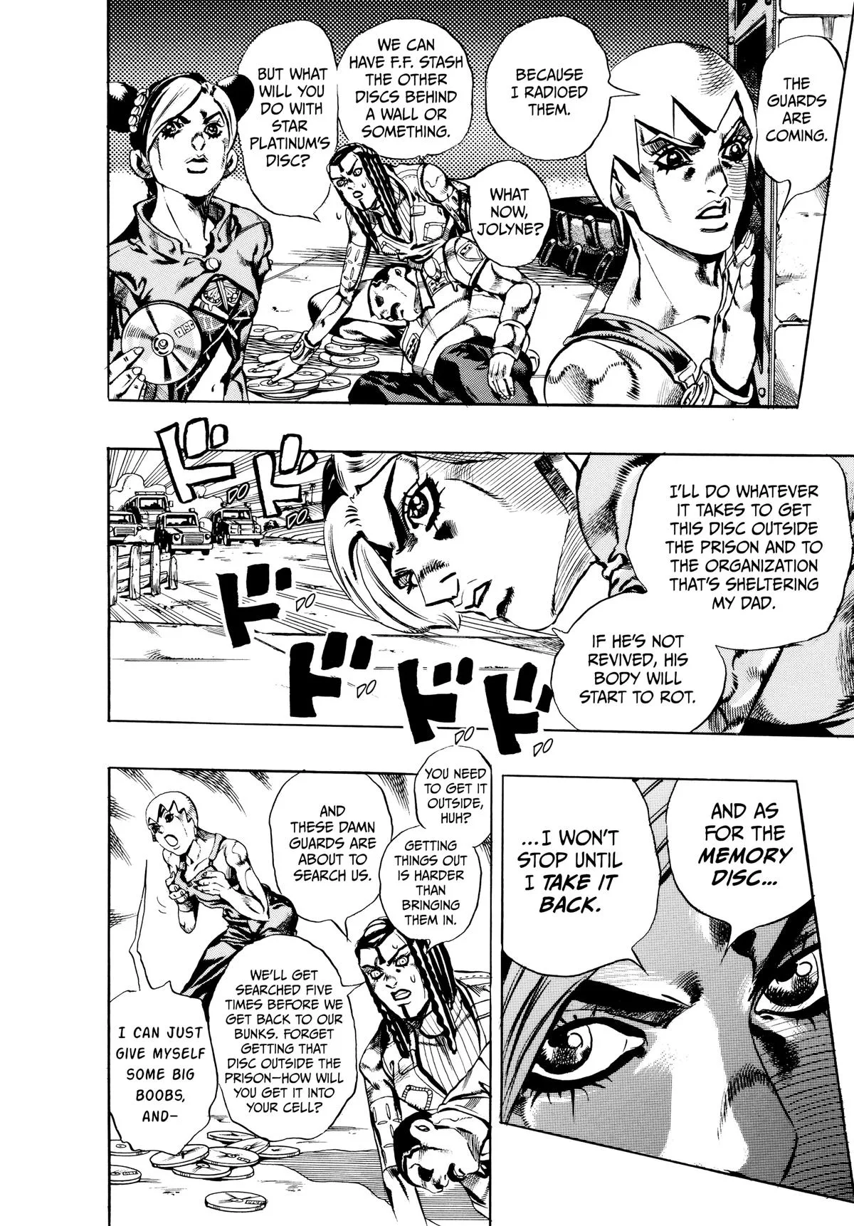 JoJo's Bizarre Adventure - Part 6 - Stone Ocean, chapter 33, page 11