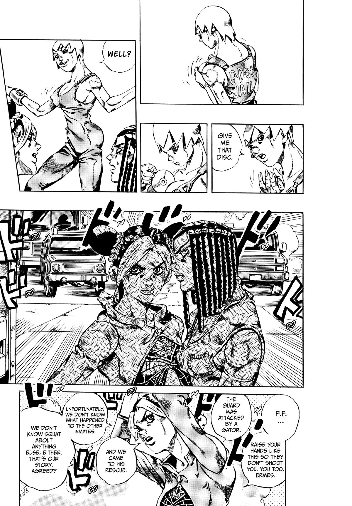 JoJo's Bizarre Adventure - Part 6 - Stone Ocean, chapter 33, page 12
