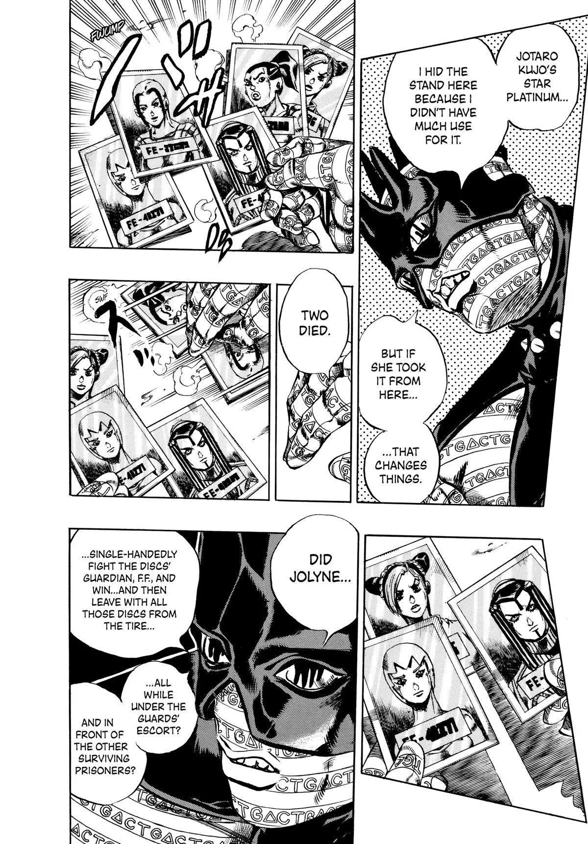 JoJo's Bizarre Adventure - Part 6 - Stone Ocean, chapter 33, page 15