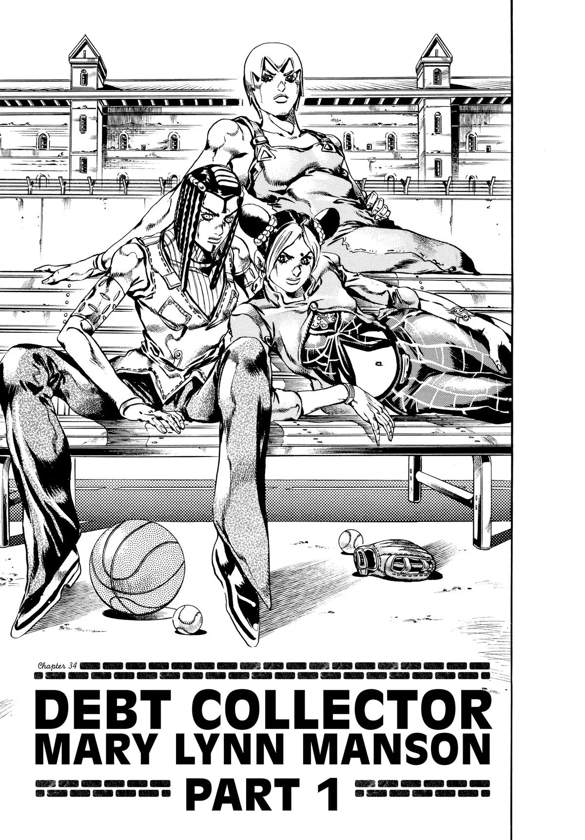 JoJo's Bizarre Adventure - Part 6 - Stone Ocean, chapter 34, page 1