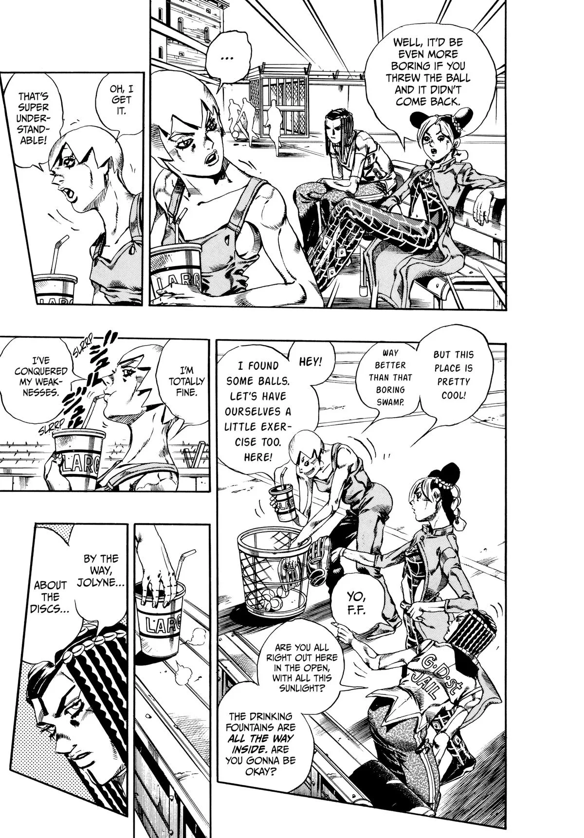 JoJo's Bizarre Adventure - Part 6 - Stone Ocean, chapter 34, page 3