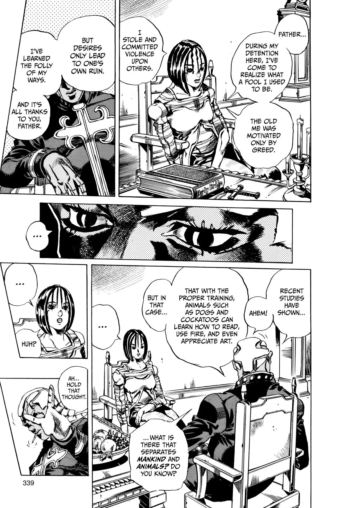 JoJo's Bizarre Adventure - Part 6 - Stone Ocean, chapter 34, page 11
