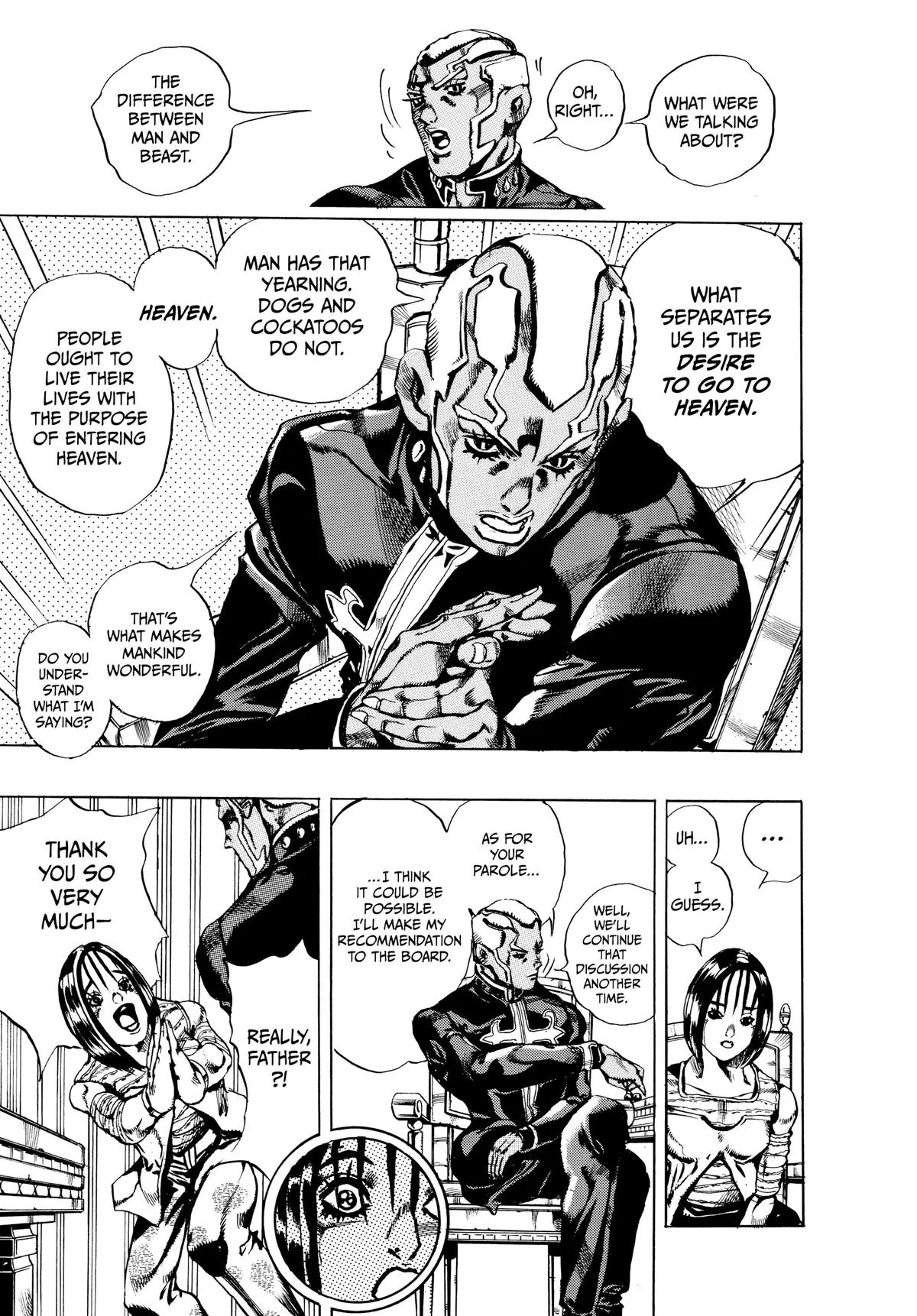 JoJo's Bizarre Adventure - Part 6 - Stone Ocean, chapter 34, page 13