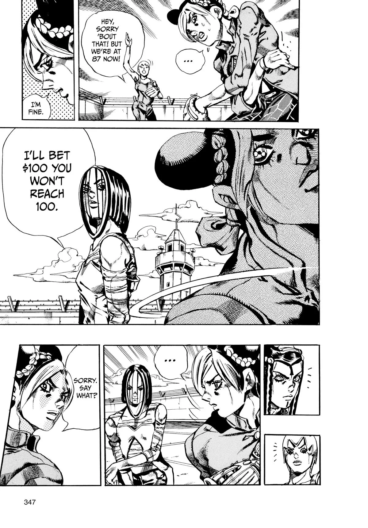 JoJo's Bizarre Adventure - Part 6 - Stone Ocean, chapter 34, page 19