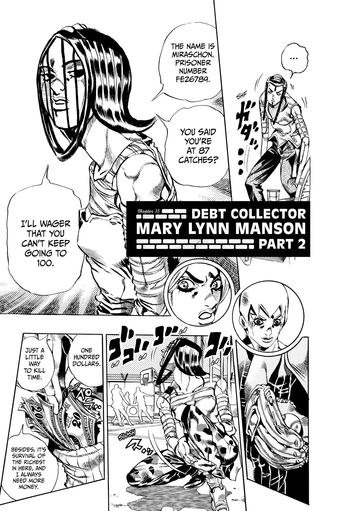 JoJo's Bizarre Adventure - Part 6 - Stone Ocean, chapter 35, page 1