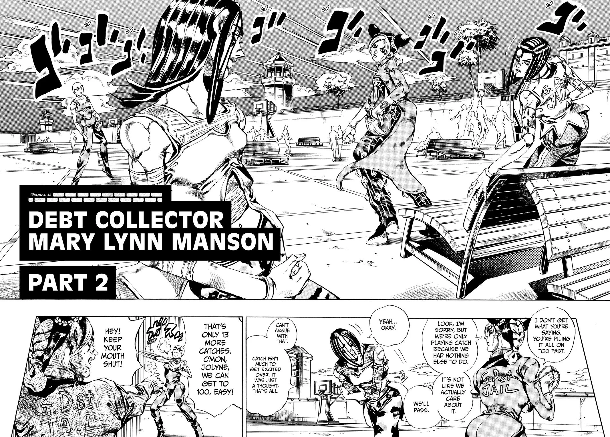 JoJo's Bizarre Adventure - Part 6 - Stone Ocean, chapter 35, page 2
