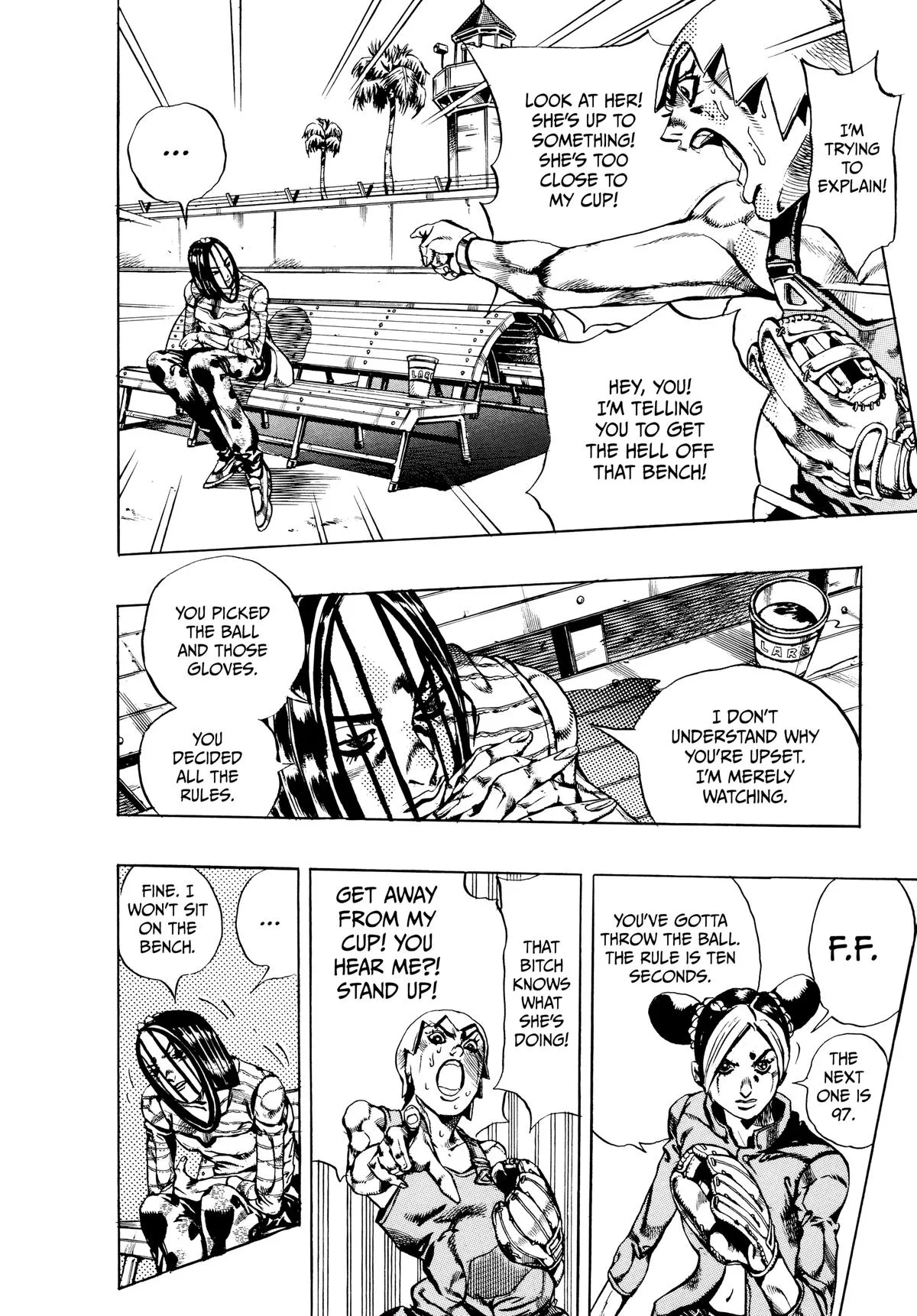 JoJo's Bizarre Adventure - Part 6 - Stone Ocean, chapter 35, page 11
