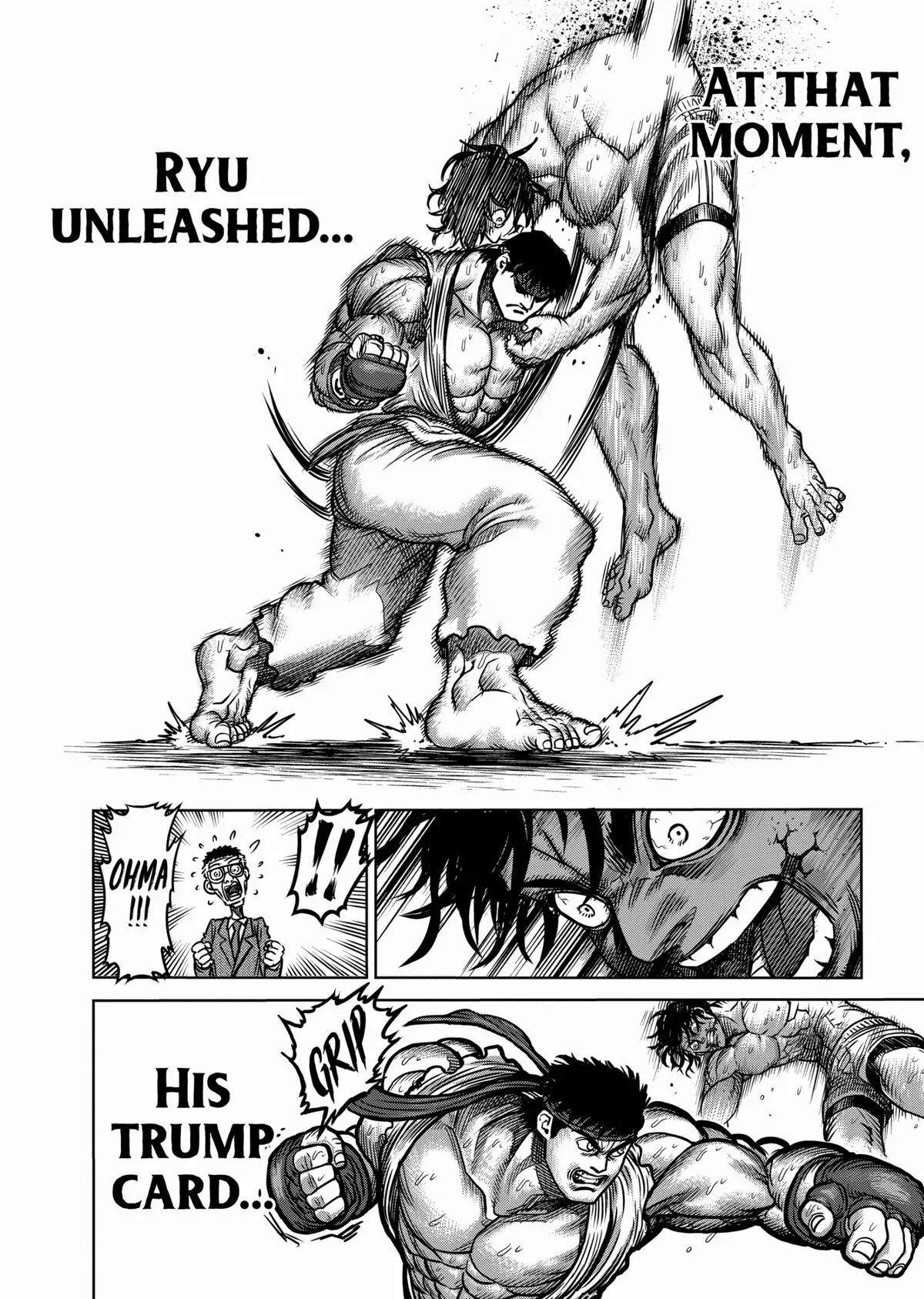 Kengan Ashura, chapter 81.5, page 8