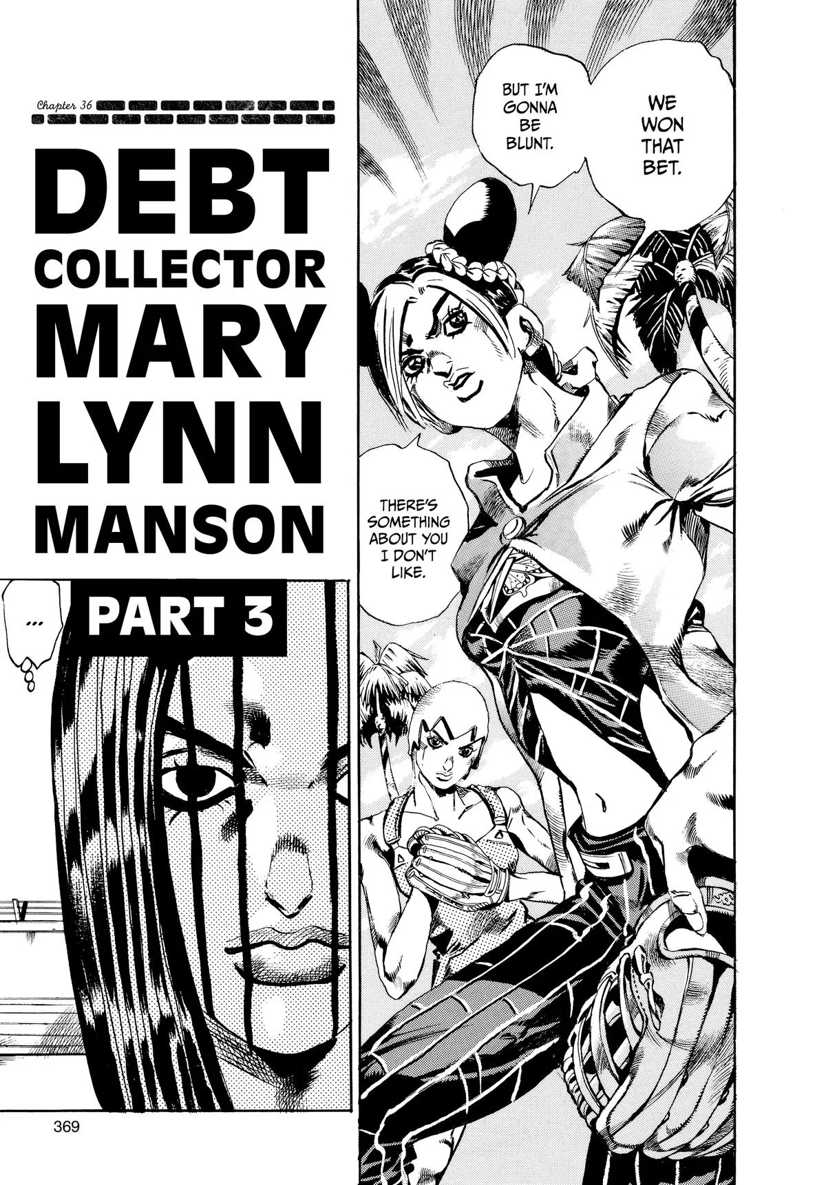 JoJo's Bizarre Adventure - Part 6 - Stone Ocean, chapter 36, page 1