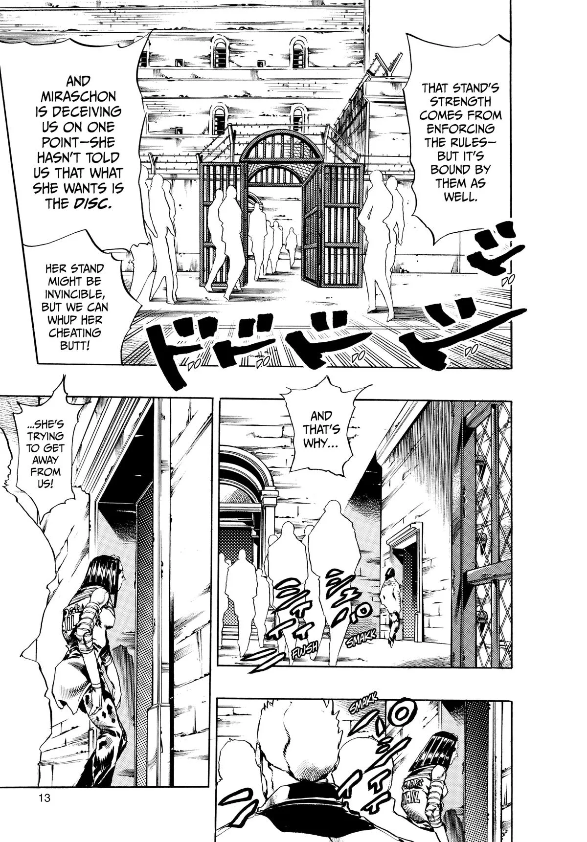 JoJo's Bizarre Adventure - Part 6 - Stone Ocean, chapter 37, page 13