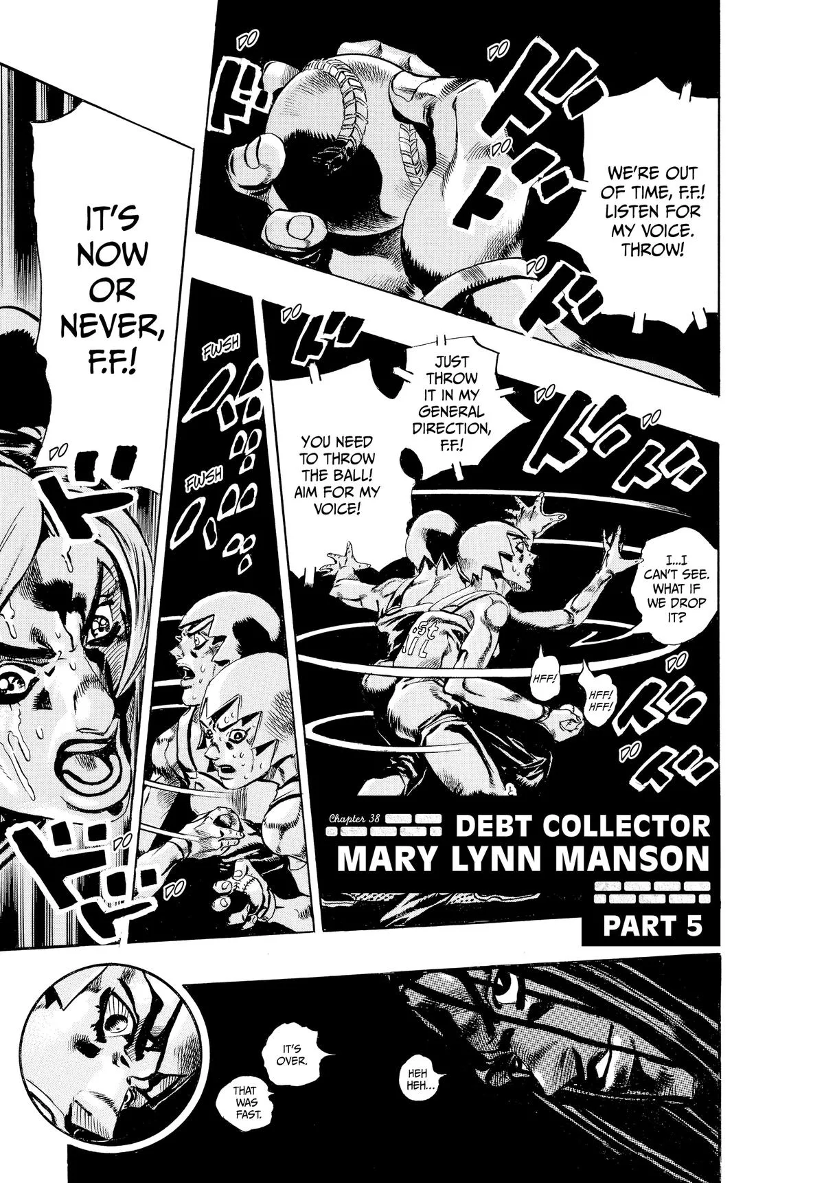 JoJo's Bizarre Adventure - Part 6 - Stone Ocean, chapter 38, page 1