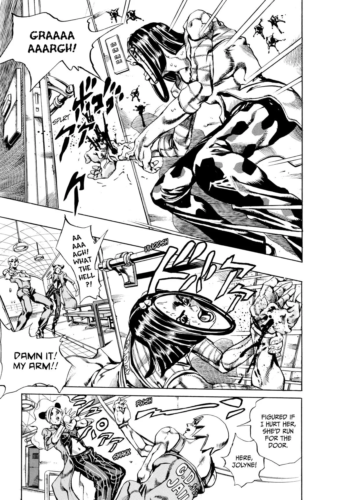 JoJo's Bizarre Adventure - Part 6 - Stone Ocean, chapter 38, page 4