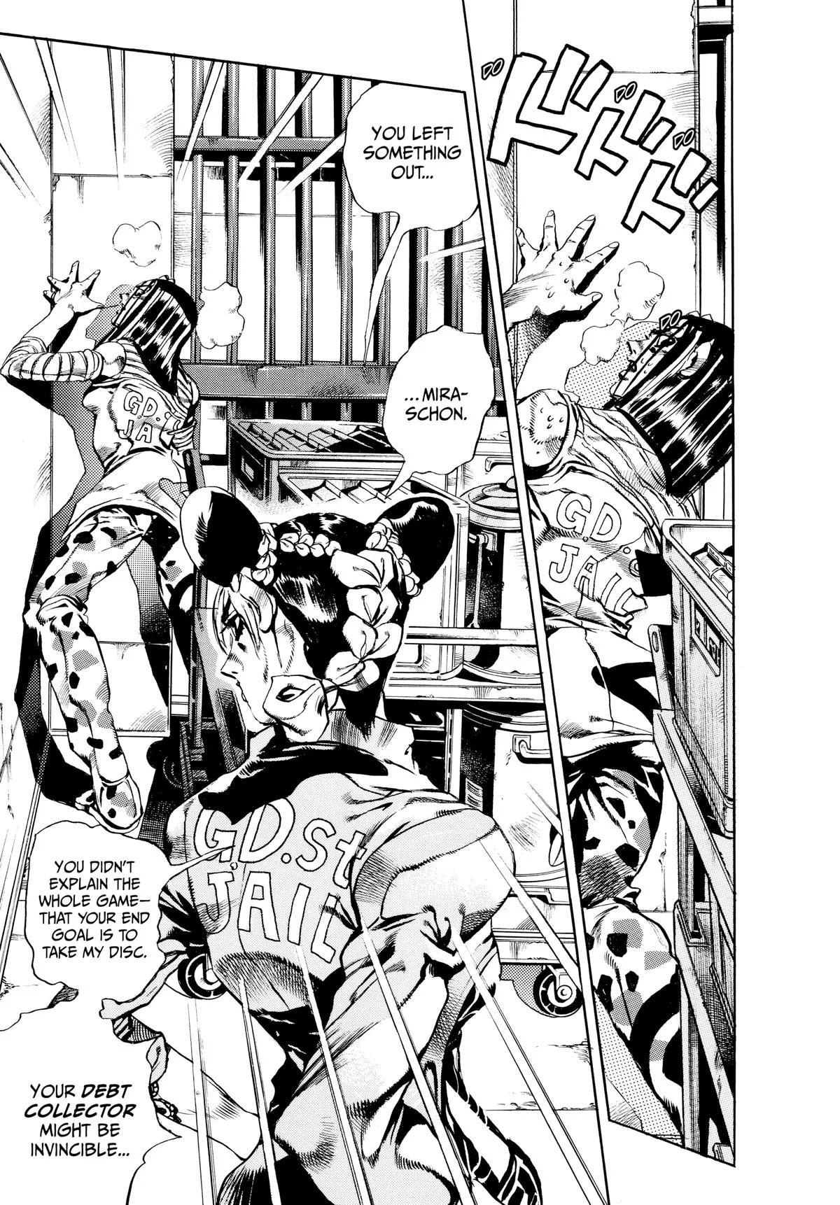 JoJo's Bizarre Adventure - Part 6 - Stone Ocean, chapter 38, page 8