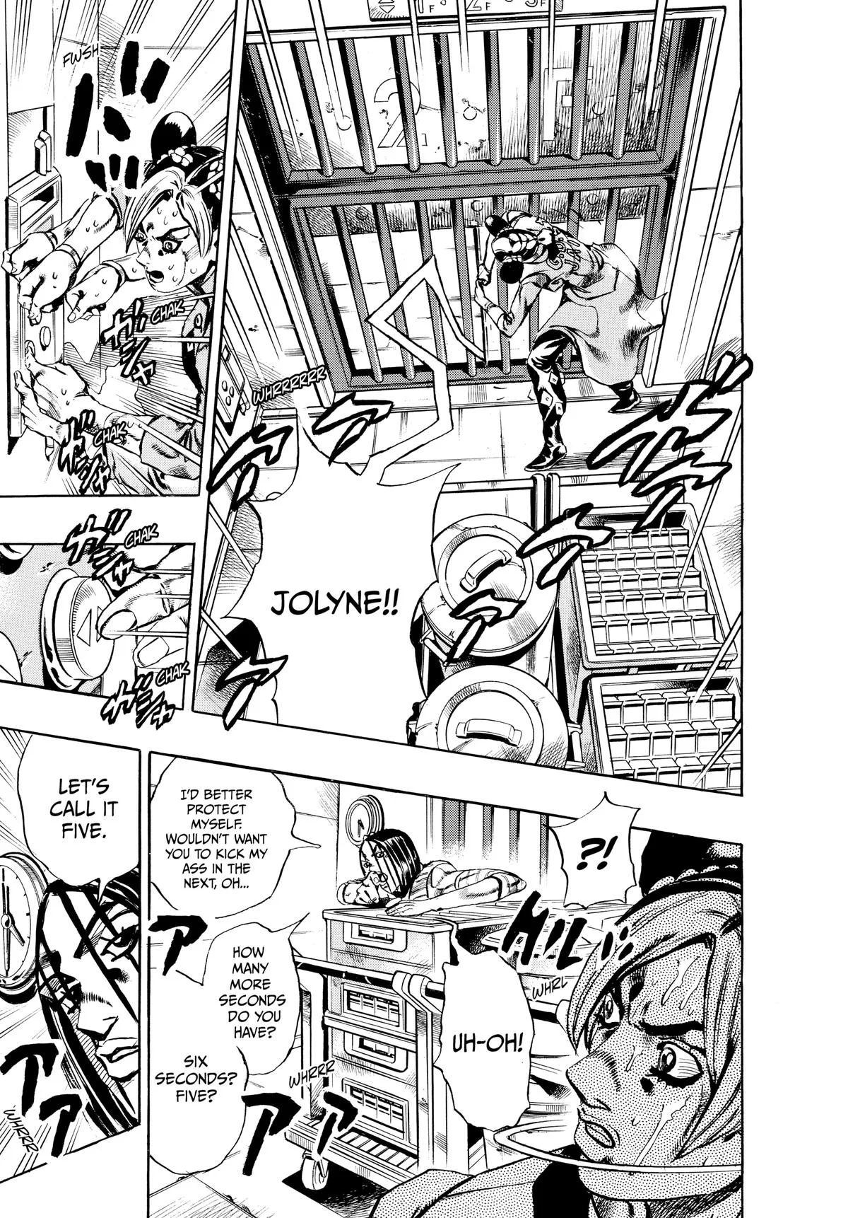 JoJo's Bizarre Adventure - Part 6 - Stone Ocean, chapter 38, page 12