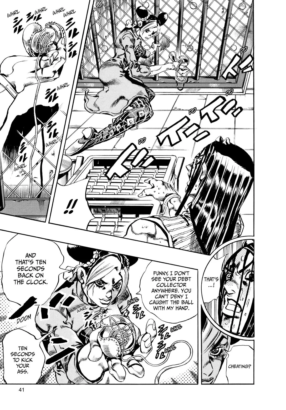 JoJo's Bizarre Adventure - Part 6 - Stone Ocean, chapter 38, page 18
