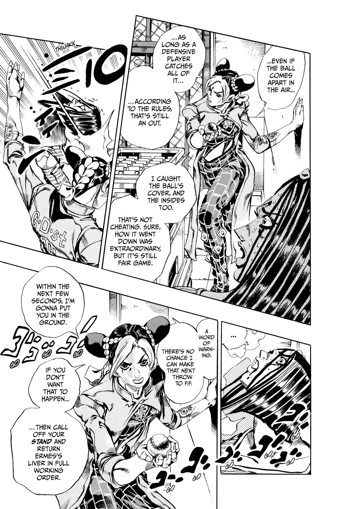 JoJo's Bizarre Adventure - Part 6 - Stone Ocean, chapter 39, page 3