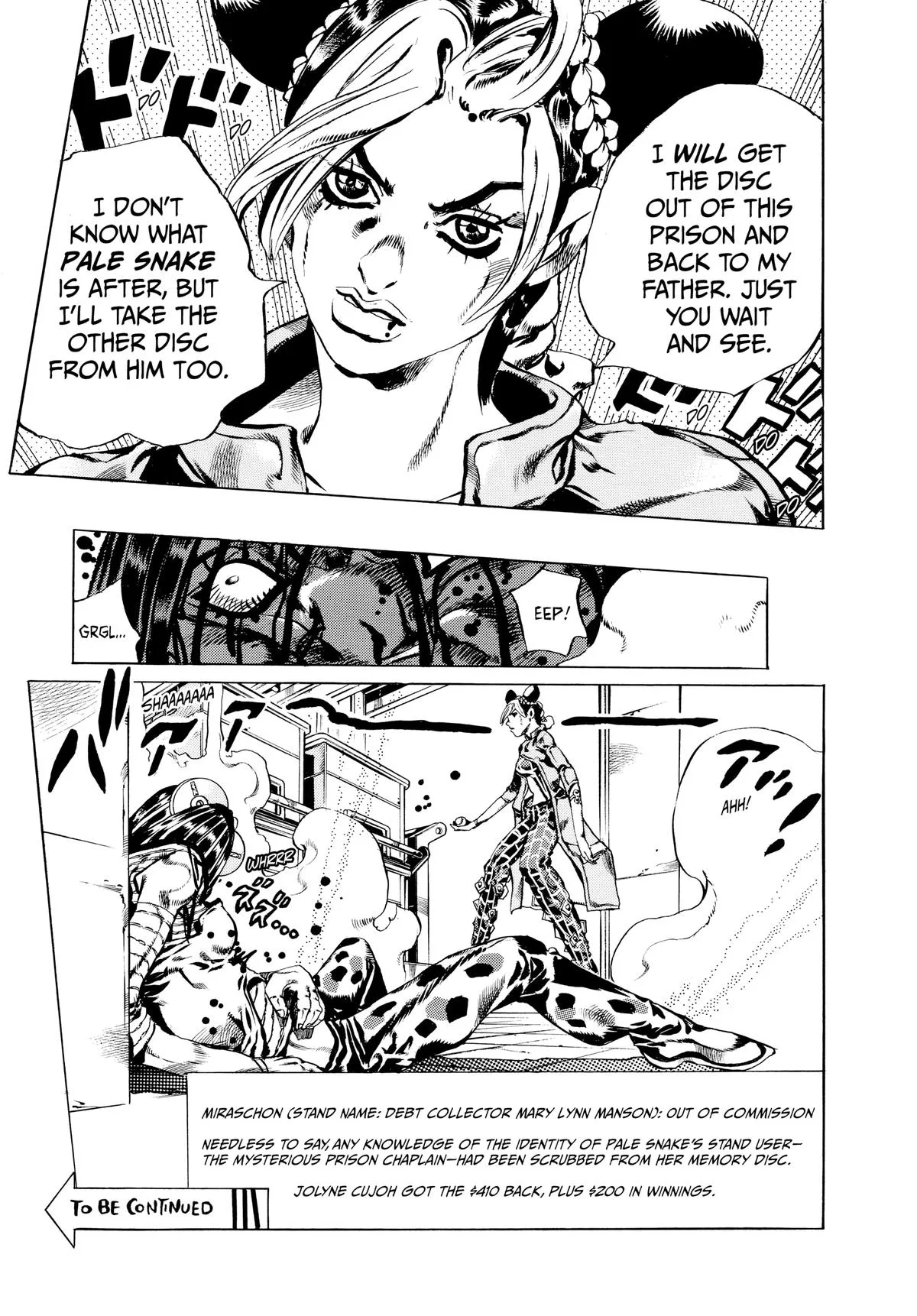 JoJo's Bizarre Adventure - Part 6 - Stone Ocean, chapter 39, page 19