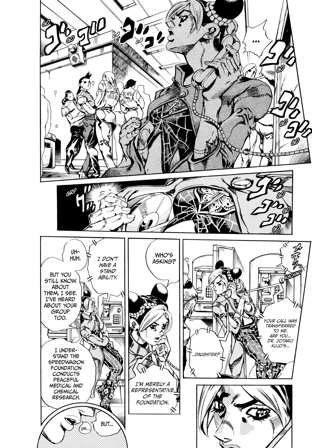 JoJo's Bizarre Adventure - Part 6 - Stone Ocean, chapter 40, page 4
