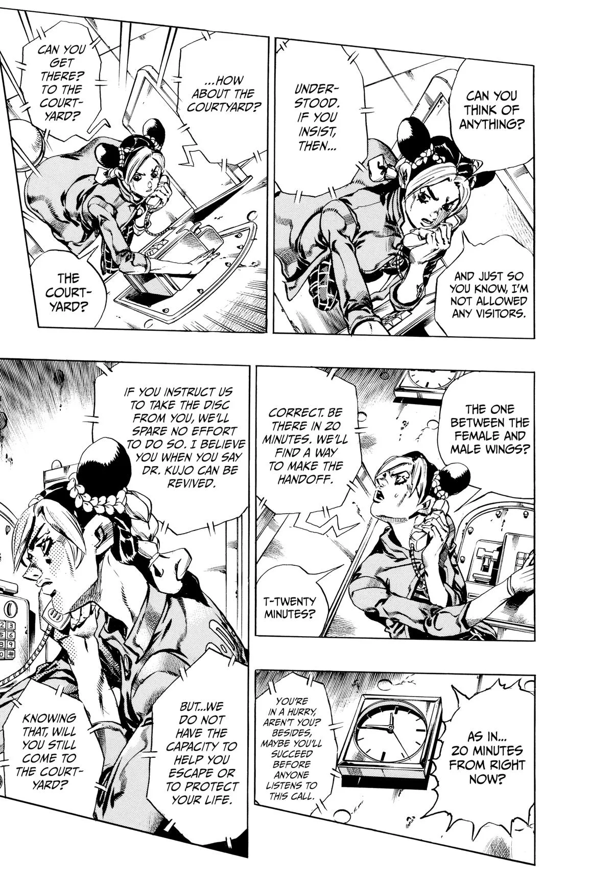 JoJo's Bizarre Adventure - Part 6 - Stone Ocean, chapter 40, page 7