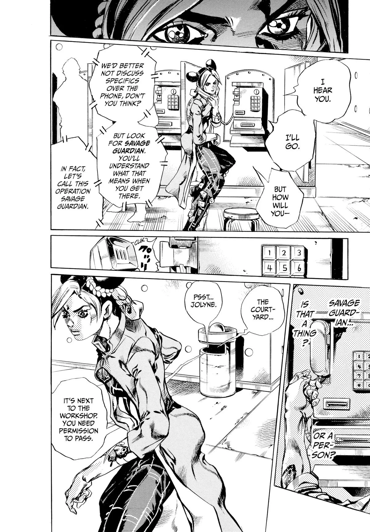 JoJo's Bizarre Adventure - Part 6 - Stone Ocean, chapter 40, page 8