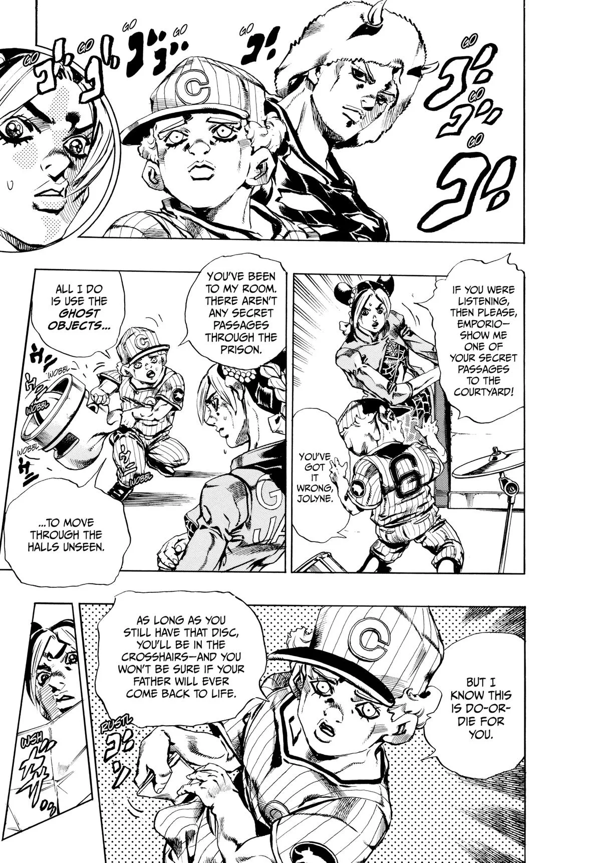 JoJo's Bizarre Adventure - Part 6 - Stone Ocean, chapter 40, page 11