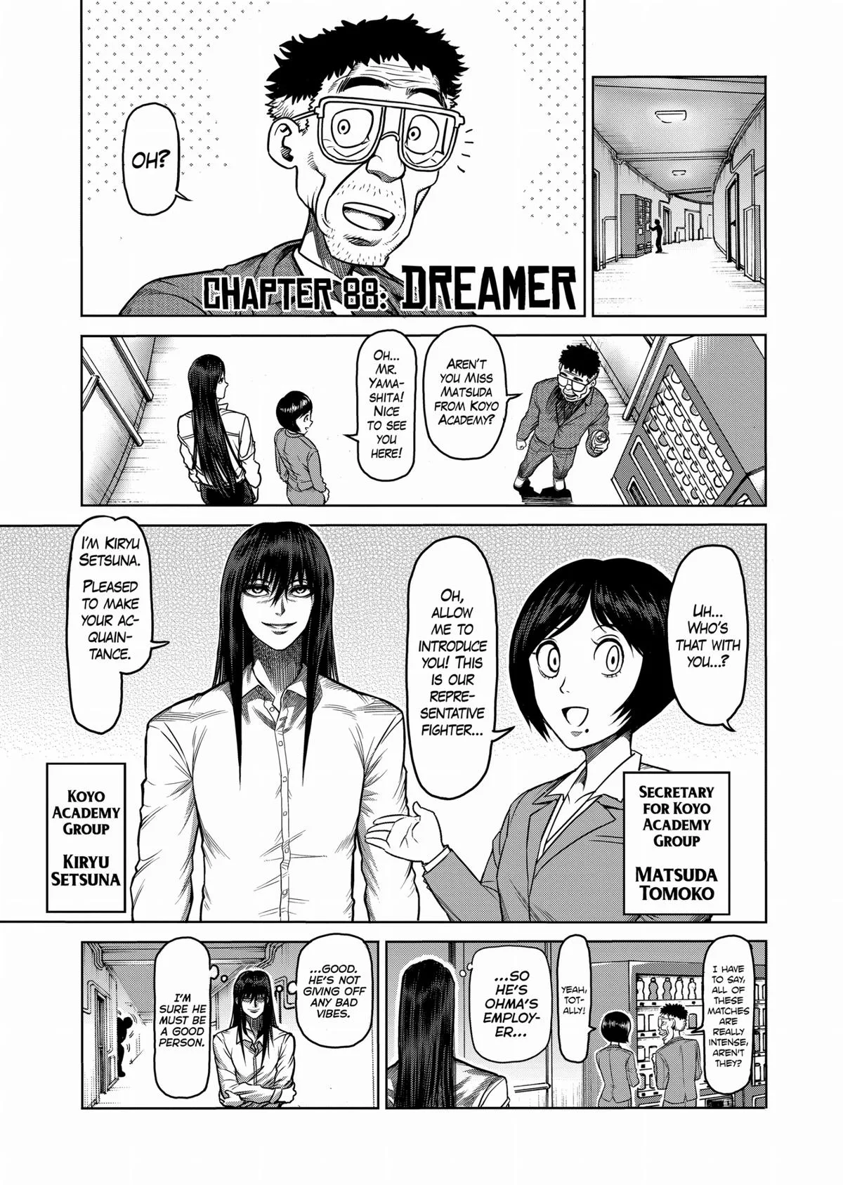 Kengan Ashura, chapter 88, page 1