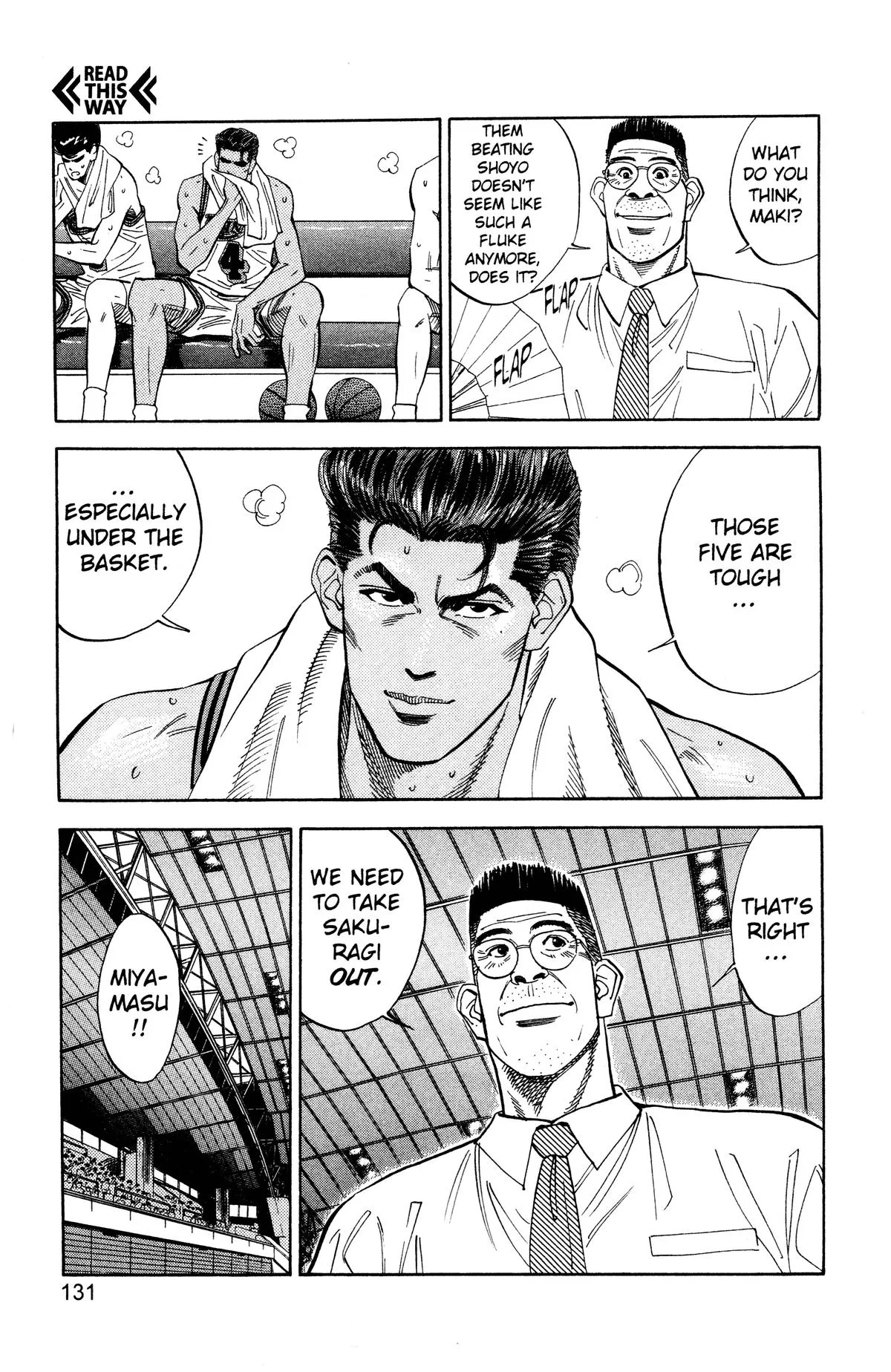 Slam Dunk, chapter 105, page 3