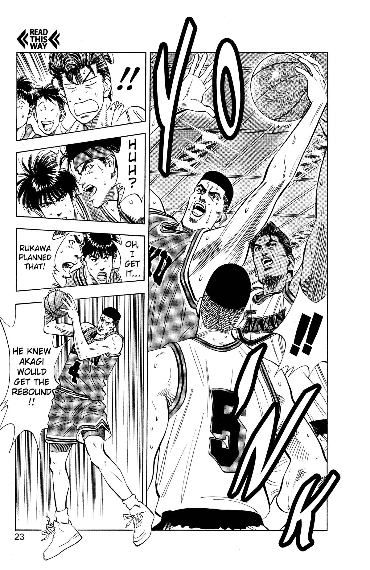 Slam Dunk, chapter 108, page 17