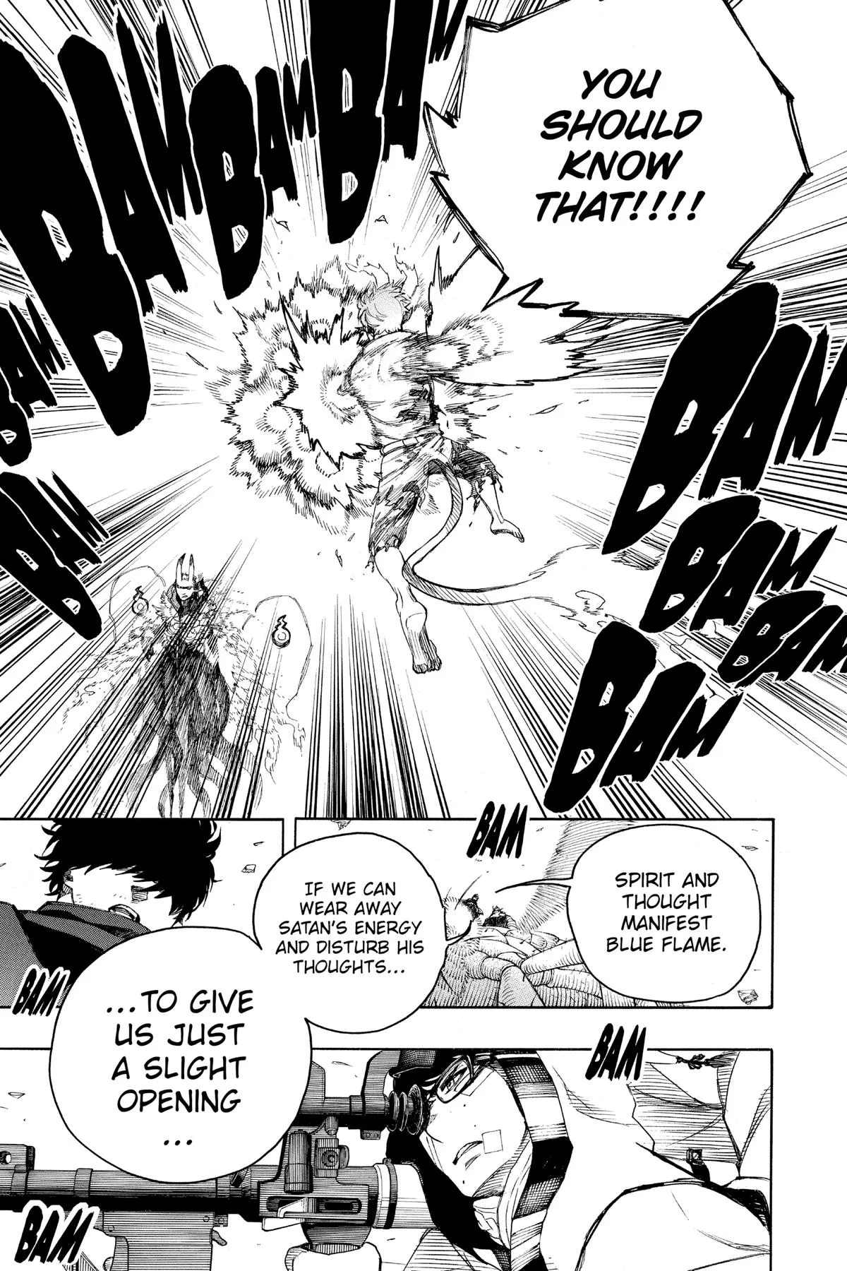 Blue Exorcist, chapter 136, page 22