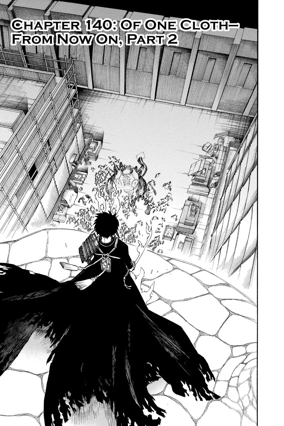 Blue Exorcist, chapter 140, page 1