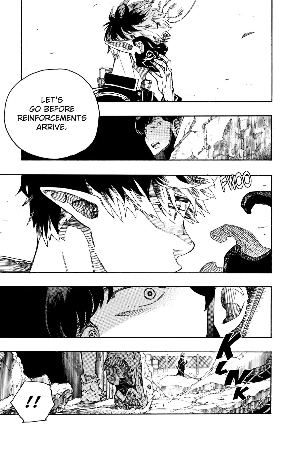 Blue Exorcist, chapter 140, page 15