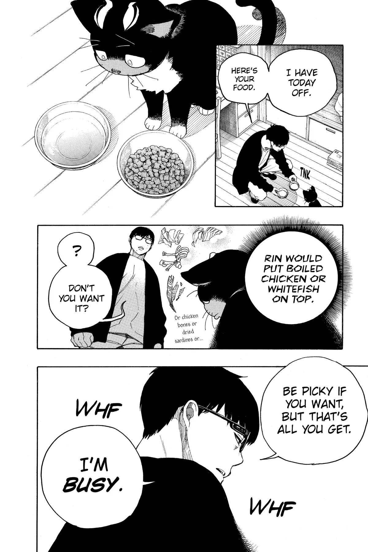 Blue Exorcist, chapter 140.5, page 4