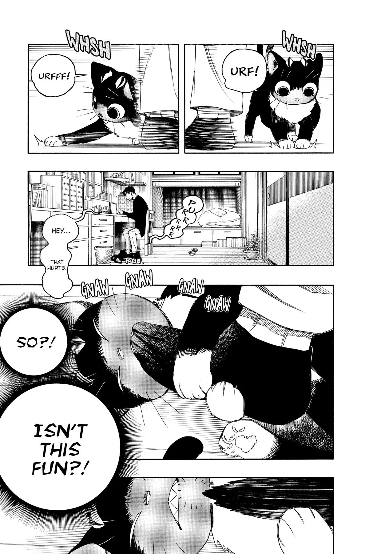 Blue Exorcist, chapter 140.5, page 7
