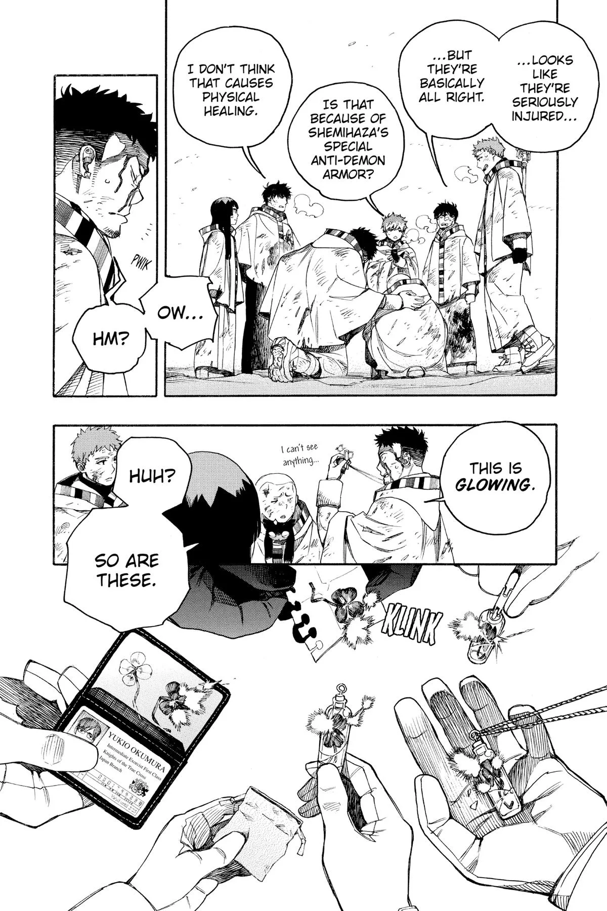 Blue Exorcist, chapter 141, page 13