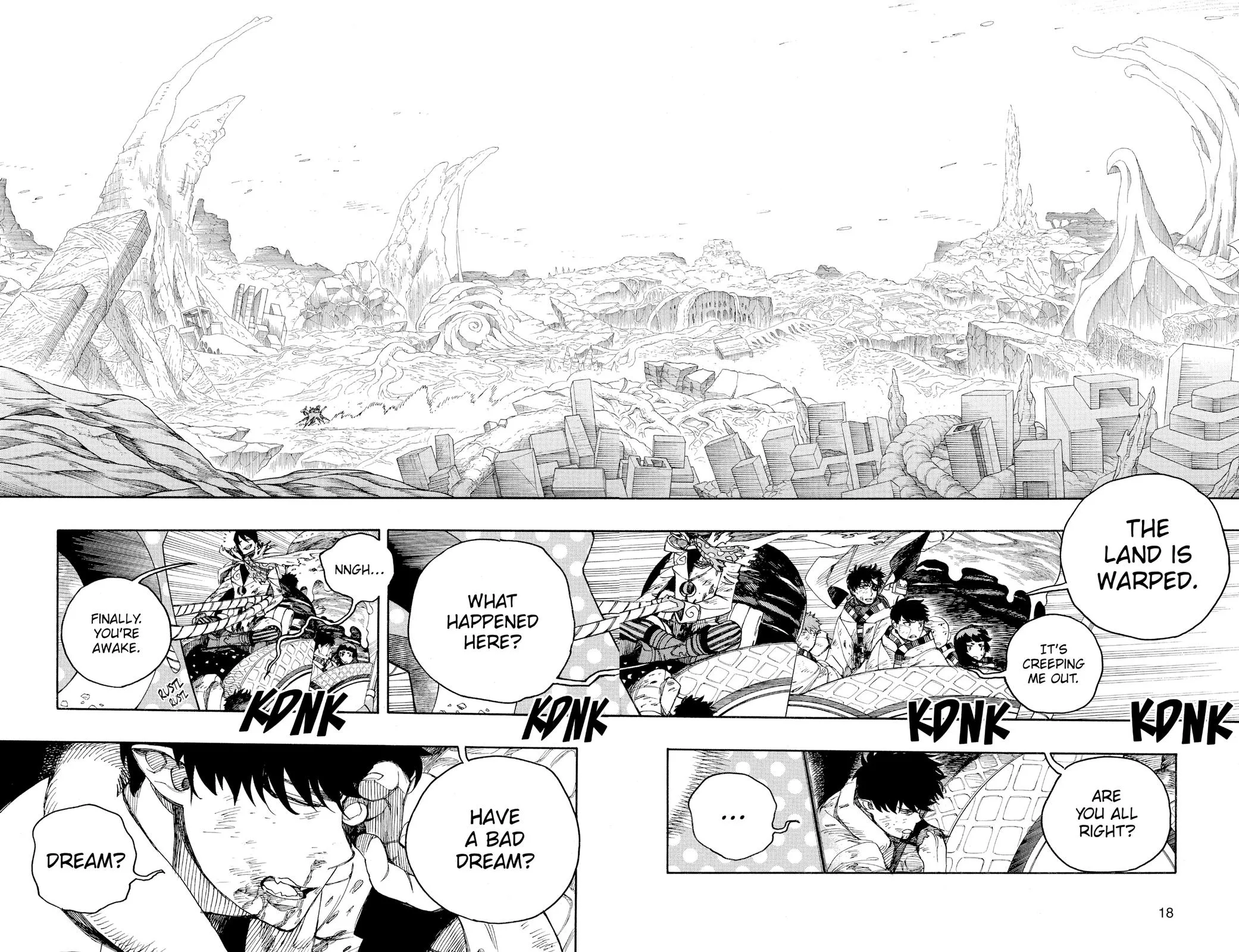 Blue Exorcist, chapter 141, page 18