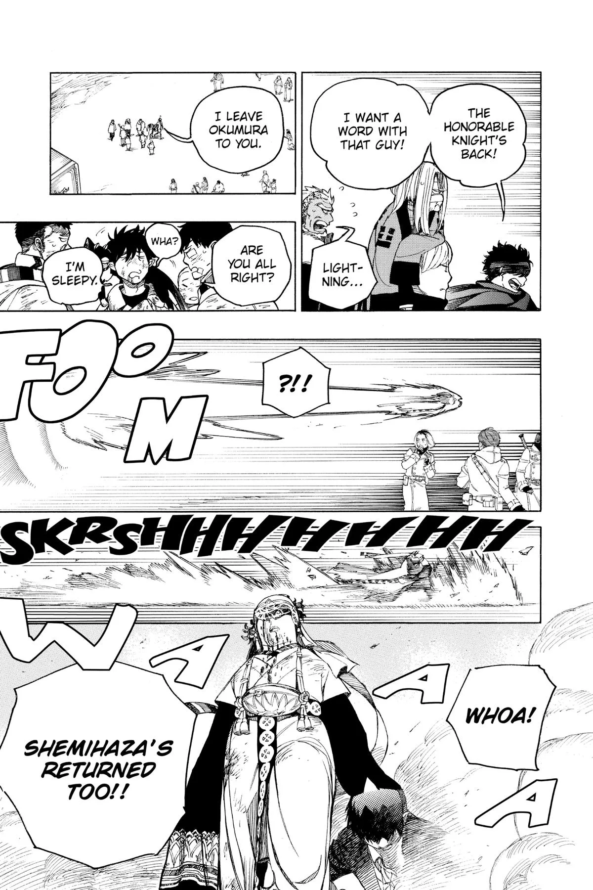 Blue Exorcist, chapter 141, page 22