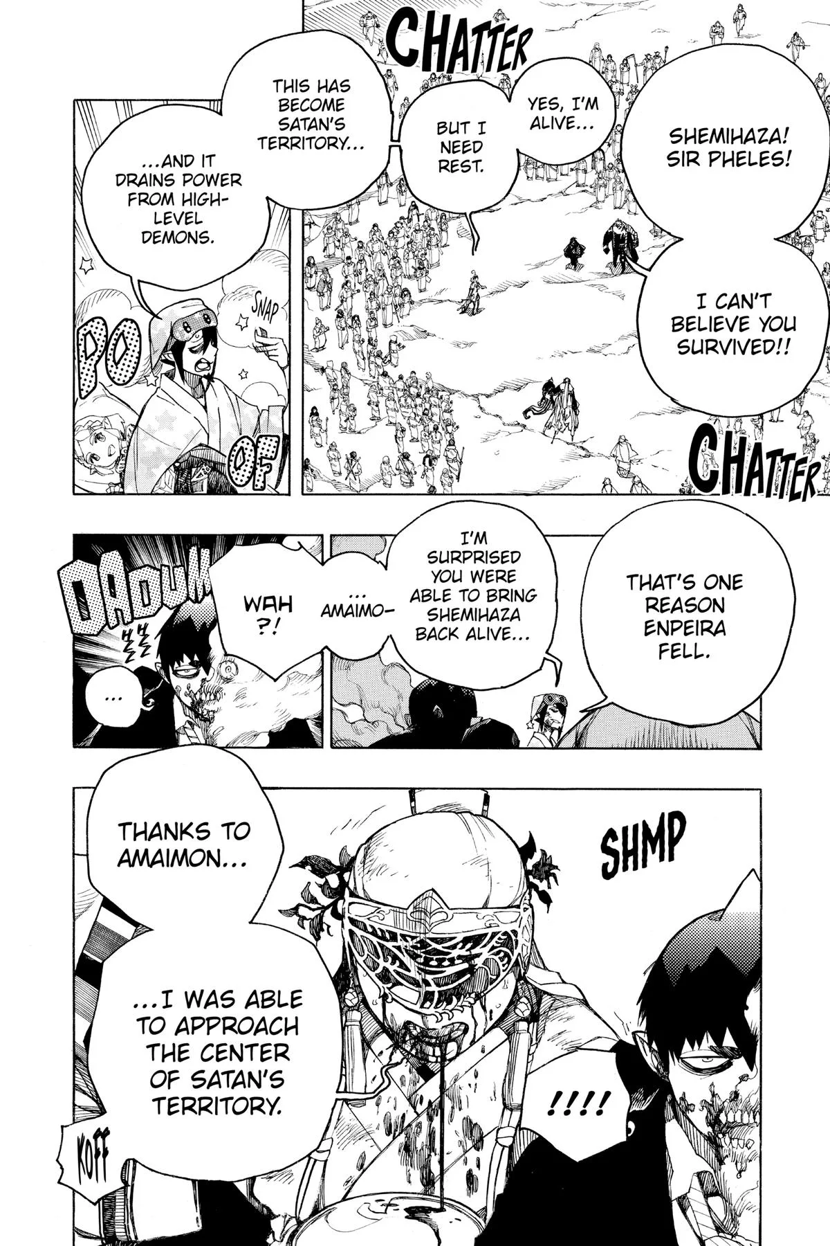Blue Exorcist, chapter 141, page 23