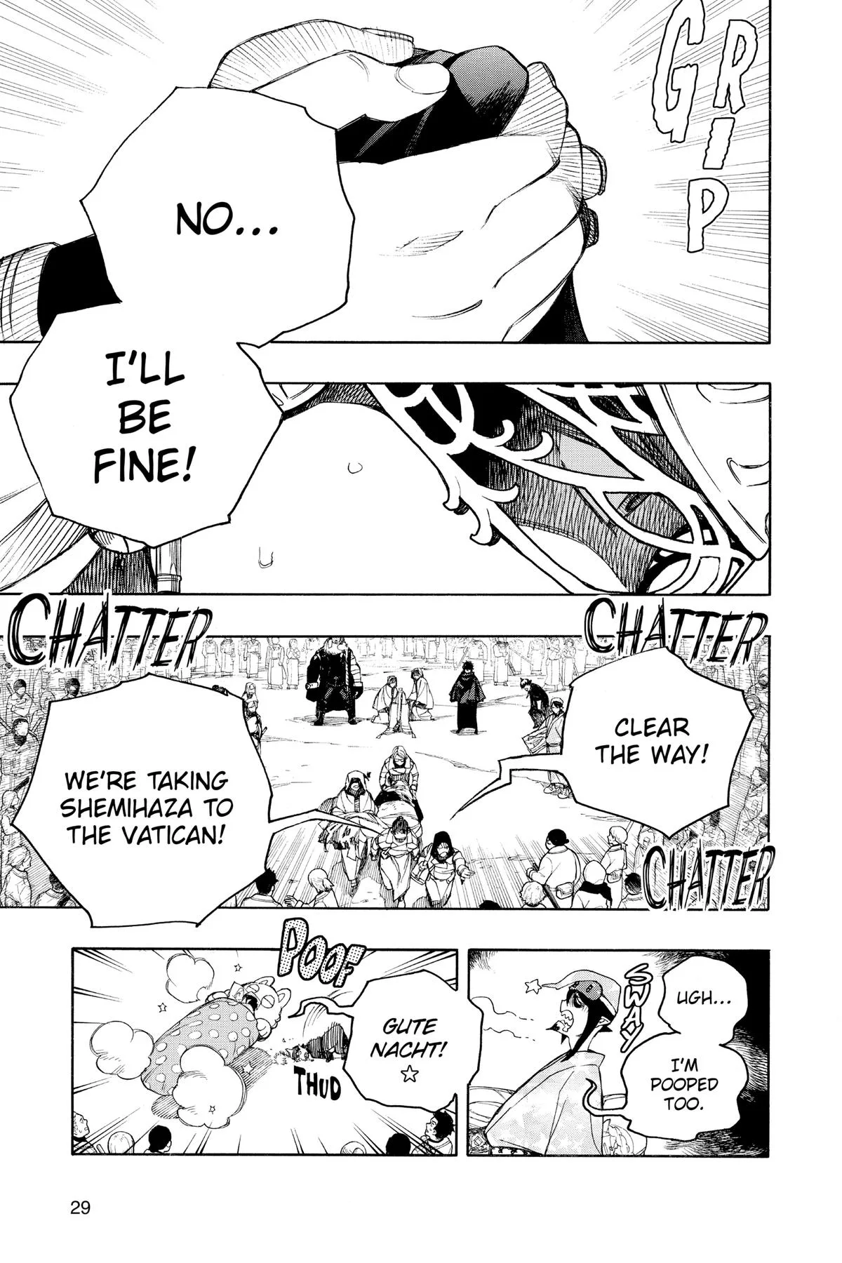 Blue Exorcist, chapter 141, page 28