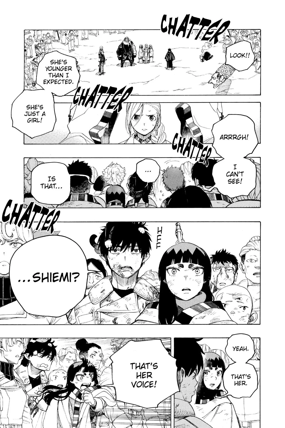Blue Exorcist, chapter 141, page 34