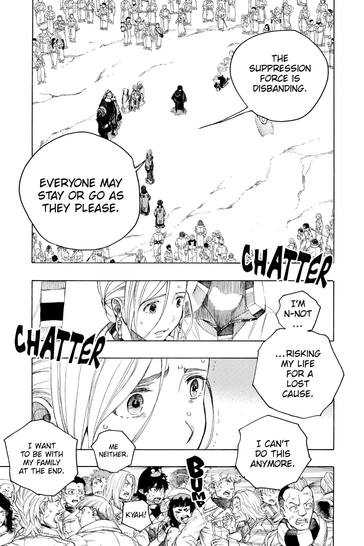 Blue Exorcist, chapter 141, page 36