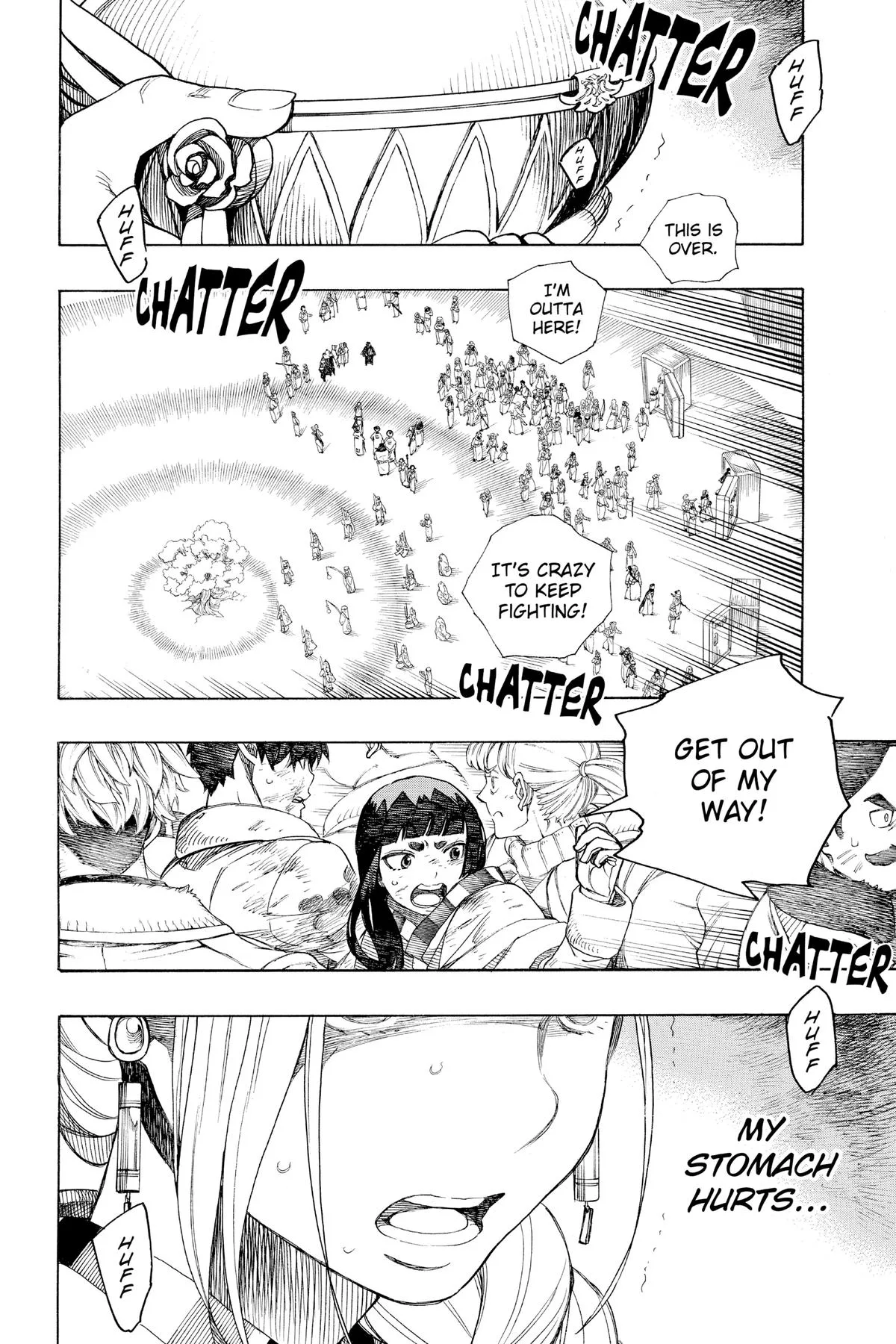 Blue Exorcist, chapter 141, page 37