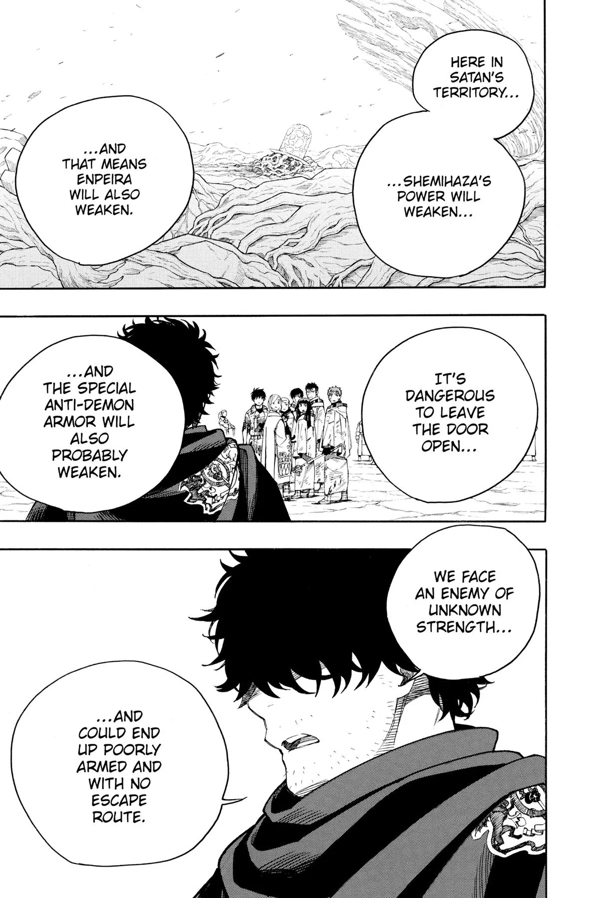 Blue Exorcist, chapter 142, page 17