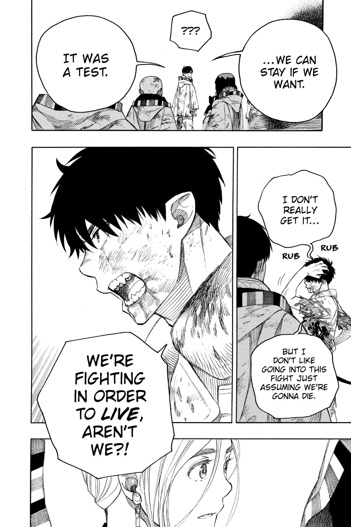 Blue Exorcist, chapter 143, page 6