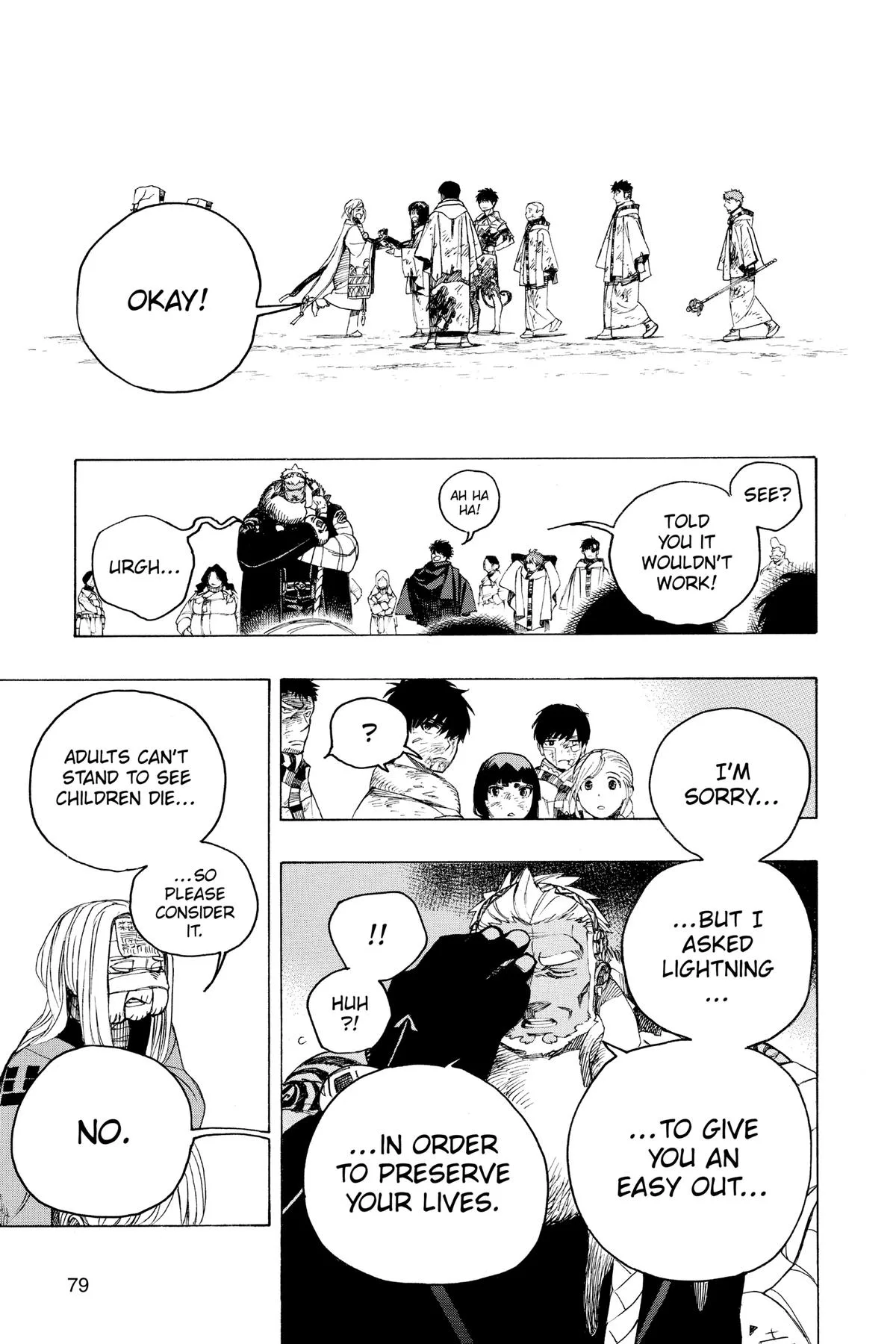 Blue Exorcist, chapter 143, page 9
