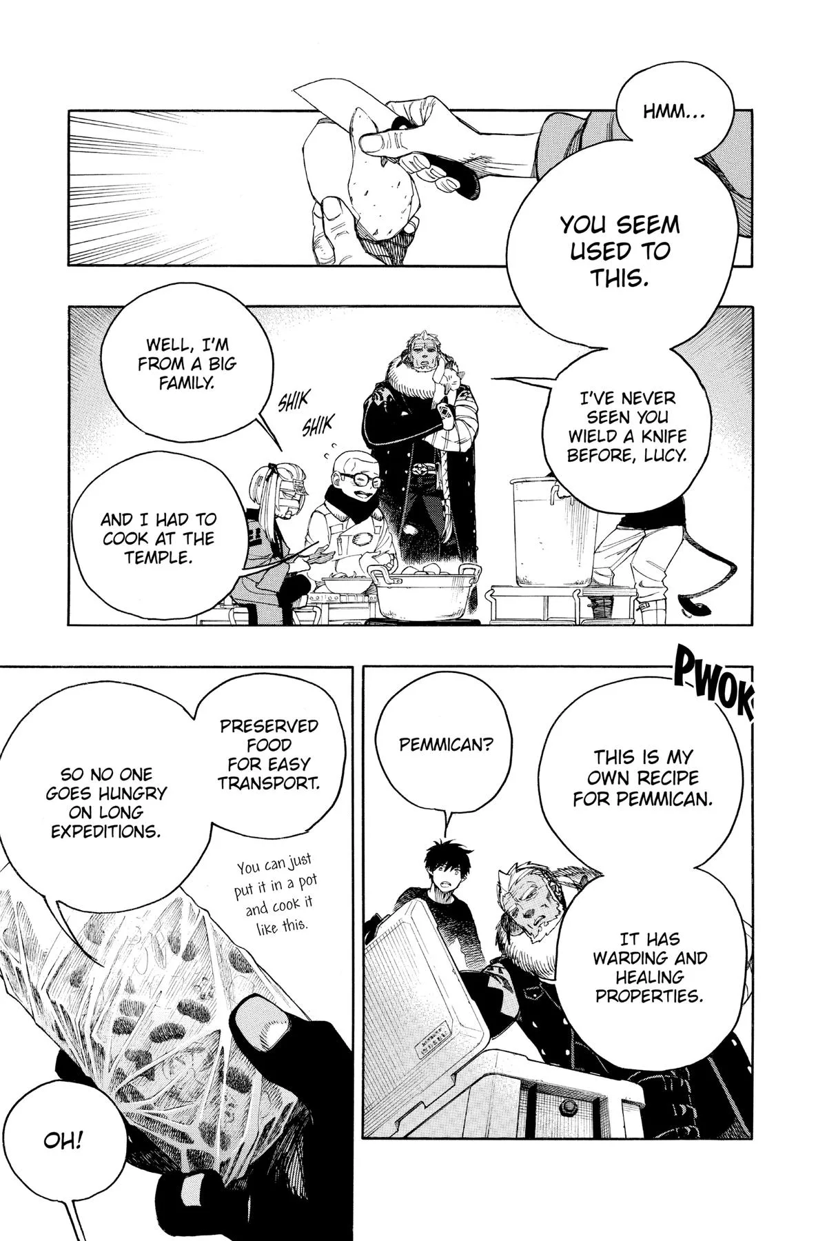 Blue Exorcist, chapter 143, page 13