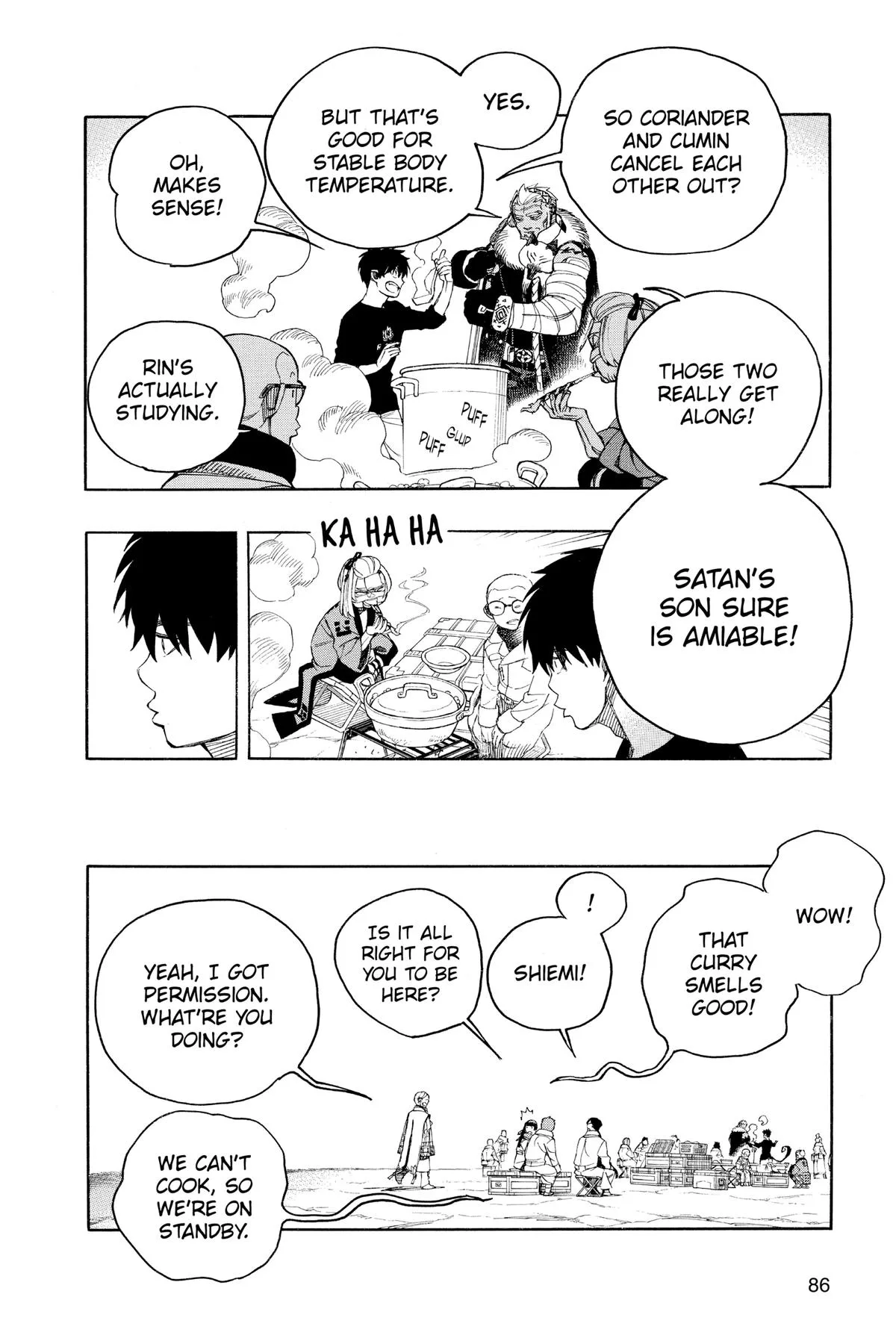 Blue Exorcist, chapter 143, page 16